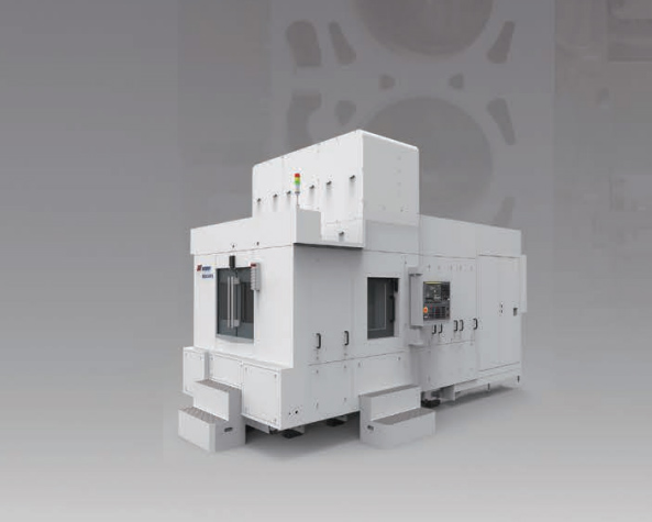 HM Series-Swing head 5-axis horizontal machining center